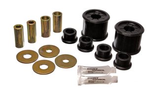 Mitsubishi Eclipse Control Arm Bushing Set - Front - Energy Suspension - Performance Polyurethane - Black - `01-`04